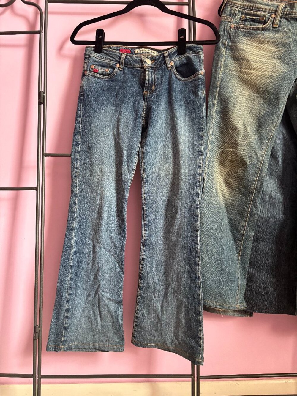 Paris Blues Y2K Low Rise Bootcut Jeans Size 3 XS 24-26
